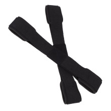1Paar Duurzame Zwarte Oefenband Nylon Ademend Lichtgewicht Fitness