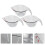 6Stk Transparente Messbecher Kunststoff Labor Messbecher Experiment 11