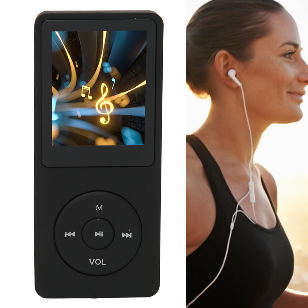 Mp3 Mp4 Player 1.8" Screen 8Gb 64Gb Expandable 30Hrs Playback Black 4341370465966