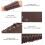 Archery Arm Guard Brown Artificial Leather with Durable Skin-Friendly Design 8