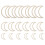 18Pcs Base Lua Para Dreamcatcher Natural Para Decoração DIY 10