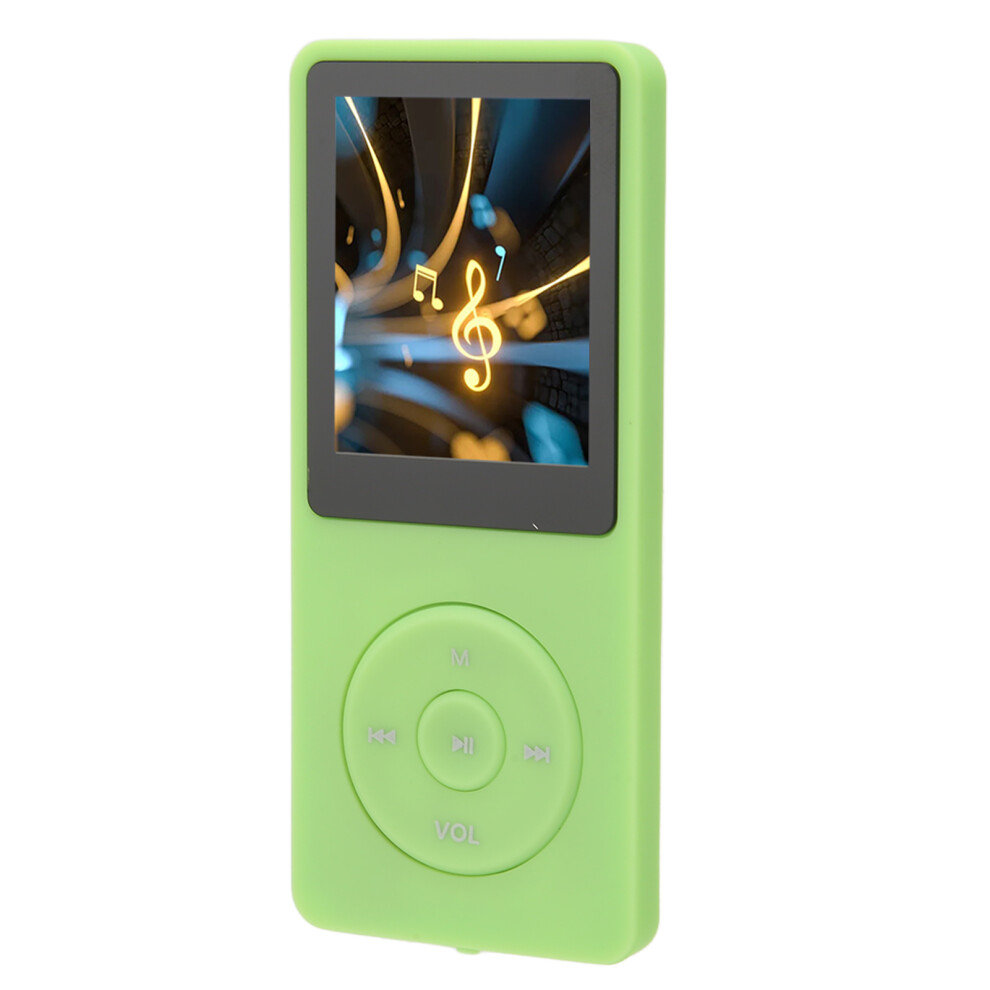 Portable Mp3 Mp4 Player 1.8In 8Gb 64Gb Expandable 30Hr Green 4001370466102
