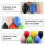 6 Pcs Battery Pump Canned Cleaning Ball Blower Durable 9
