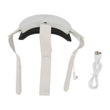 Verbeterde hoofdband voor Oculus Quest 2, versterkte zijbanden en krasbescherming met ergonomisch ontwerp voor langdurig gebruik.