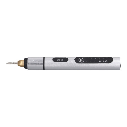 Rechargeable Mini Grinder Pen with Battery 3 Speed Adjustable USB Charging
