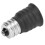 6Pcs E12 to E14 Light Bulb Adapters, Black, PC & Copper, 16g 11