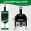 2-Layer Outside Pizza Ovens w/ Stone Camping Backyard BBQ 8