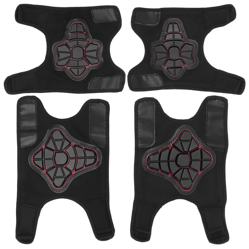 Motorcycle Knee Shin Guards, Protective Gear Breathable Design For Enhanced Safety, Long-Lasting Durability Impact Protection For Men Riding Motocross 9130438466329