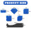 Grout Scraper, Durable Hard Plastic Sealant Finishing Tool for Efficient Kitchen & Bathroom Repairs (Blue) 2