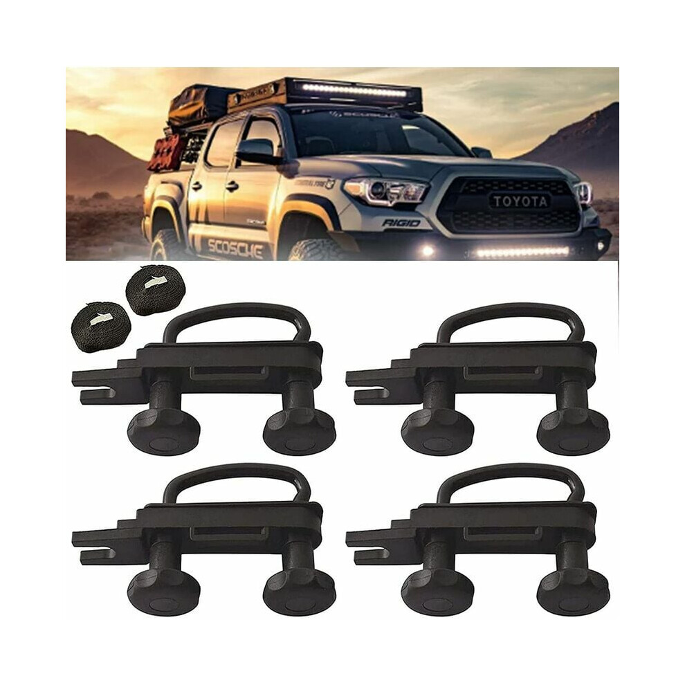 Universal Roof Box U-Bolt Clamps For Most Cars, High-Quality Materials Ensure Durability & Strength, Easy Installation With Scratch Prevention 9358999301297