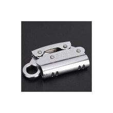 Alloy Steel Climbing Gear, Anti-Fall Self-Locking Device With Reverse Grip Blocking Tooth For Aerial Work And Engineering Protection, Compact
