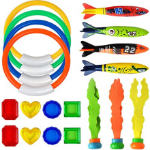 Buceo en piscina, juego subacuático, materiales no tóxicos que garantizan diversión hidrodinámica segura para todas las edades, juguetes de buceo