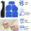 Grout Scraper, Durable Hard Plastic Sealant Finishing Tool for Efficient Kitchen & Bathroom Repairs (Blue) 5