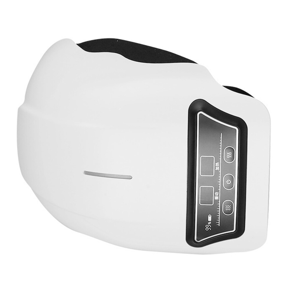 Cordless Knee Massager with LED Screen Infrared Heat Vibration Rechargeable ABS