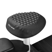 Housse de selle waterproof en silicone PU pour vélo électrique, respirante et antidérapante