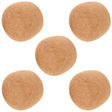 5Stk Holz Flaschenverschluss Weinkorken Reusable Beige