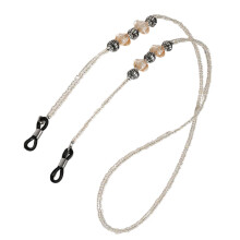 Weiße Brillen-Kette Robustem Material, Sport Brillenband