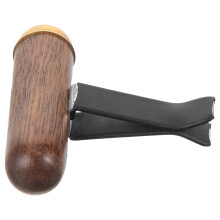 5Stk Holz Auto Duftclip Natürliche Walnuss Auto Lüftungsclip Hellbraun