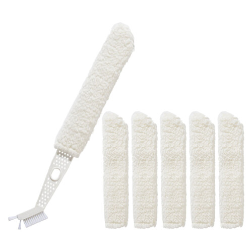 5Sets Handliche Klimageräte Reinigungsbürste Mit Weichen Borsten Weiß 2