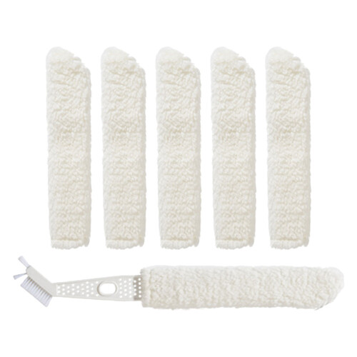 5Sets Handliche Klimageräte Reinigungsbürste Mit Weichen Borsten Weiß 1