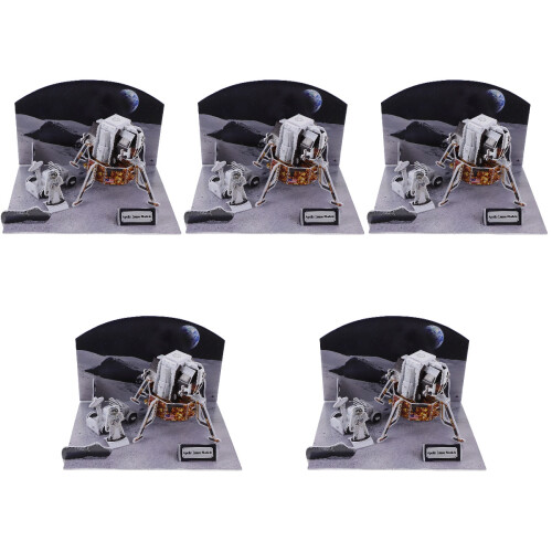 5 Sets Kinder Weltraum 3D Papier Puzzle Außenraum Spielzeug 2