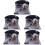 5 Sets Kinder Weltraum 3D Papier Puzzle Außenraum Spielzeug 6