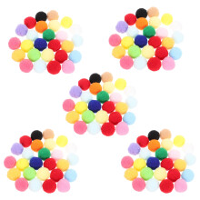 500St Kleurige Polyester Ballen Knutselmateriaal Accessoires