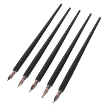 5-teiliges holz füllfederhalter set für kalligraphie und zeichnen