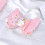 2Stk Haaraccessoires Pink Sequin Haarklammern 7