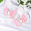 2Stk Haaraccessoires Pink Sequin Haarklammern 6