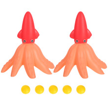 1 Set Kinderen Vangbal Interactief Binnenbuiten Inktvisvormig