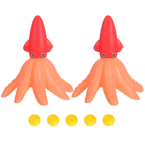 1 Set Kinderen Vangbal Interactief Binnenbuiten Inktvisvormig