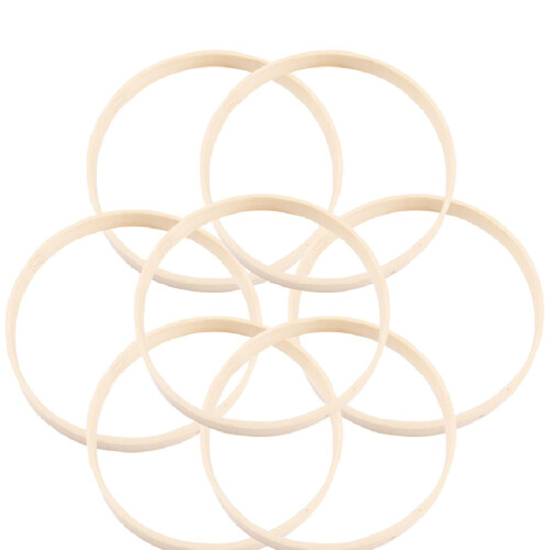 12 stuks droomvanger ronde ring bamboe 20 cm diy