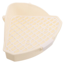 Wit Dierenhoektoilet Plastic Knaagdieren
