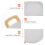 1pc Simple Dessert Plate Fruit Plate Ceramic Plate Kitchen Salad Dish 7