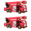 2St Puzzels Speelgoed Rood Educatief 3D Puzzels Voor Kinderen 5