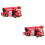 2St Puzzels Speelgoed Rood Educatief 3D Puzzels Voor Kinderen 6