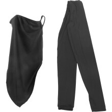 1Set Zwarte Lichtgewicht Zomerse Uv Arm Sleeves Voor Golf En Fietsen