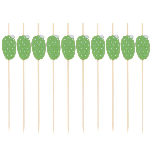 100 Stuks Eetprikkers Voor Cocktail Fruit Aperitief Feest