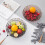 Zwart Met Honingraat Design Voor Snacks En Fruit 8