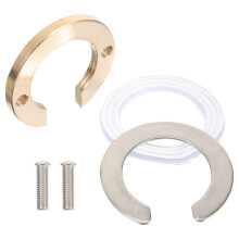 2Sets Messing Mutter Mit C-Form Sicherungsring Mehrfarbig