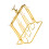Gouden Ijzeren Cup Draining Rack Keuken Houder Modern Ontwerp 4