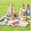 3St Multifunctionele Xpe Picknickmat Waterdicht Inklapbaar Campingpad 3