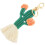 4Pièces - Macramé Cactus Vert Mousqueton Pour Sac 2