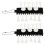 2St Plastic Golfs Tee Houder Draagbaar Voor Outdoor Golfs Accessoires 8