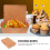 20 Stuks Clamshell Boxen Snack Dienblad Kraftpapier 11