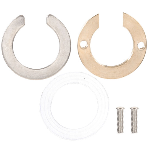 2Sets Messing Mutter Mit C-Form Sicherungsring Mehrfarbig 2