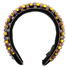 3 stirnbänder vintage haarschmuck breit