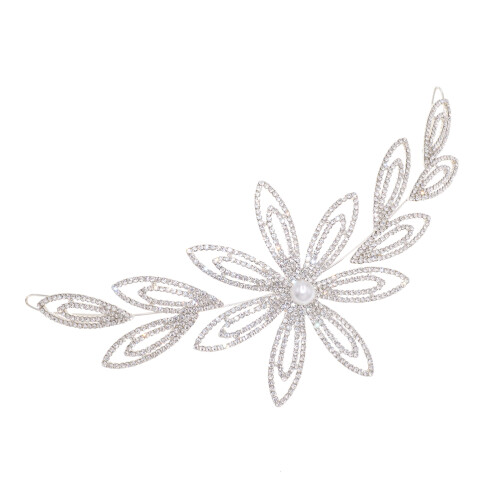 silber kopfschmuck 3- künstliche kristall braut 1