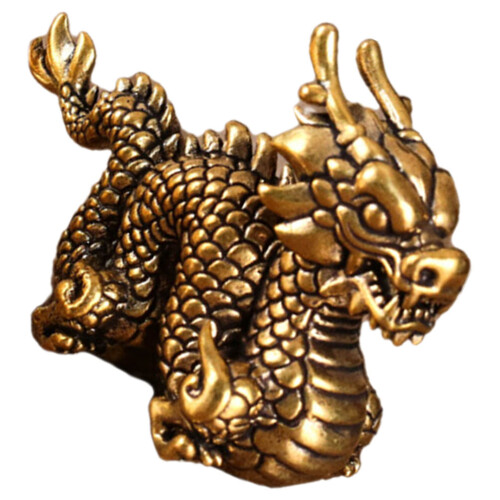 3Stk Messing Figur Chinesischer Briefbeschwerer 2